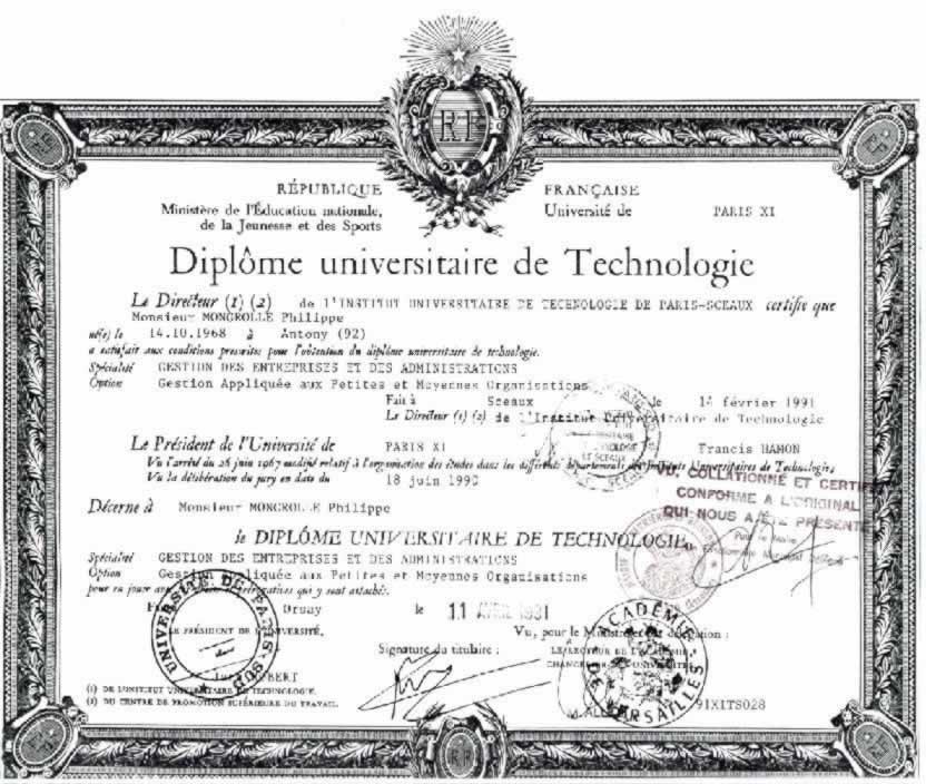diplome informatique de gestion